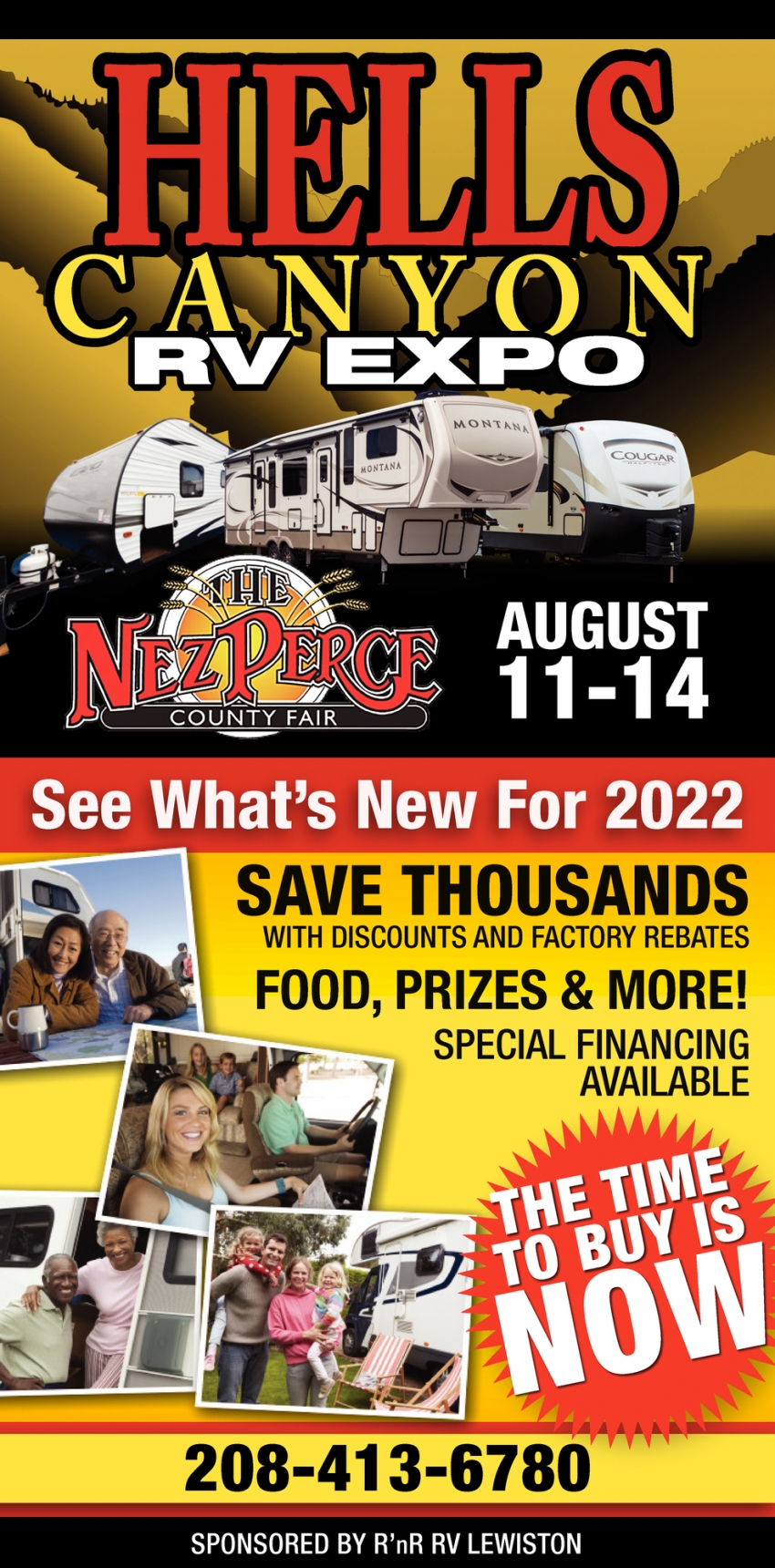 See What's New for 2022, Hells Canyon RV Expo (August 1114, 2022)
